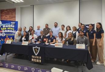 Ganac y Colegio Mochis anuncian carrera con causa en apoyo a niños con cáncer en Sinaloa