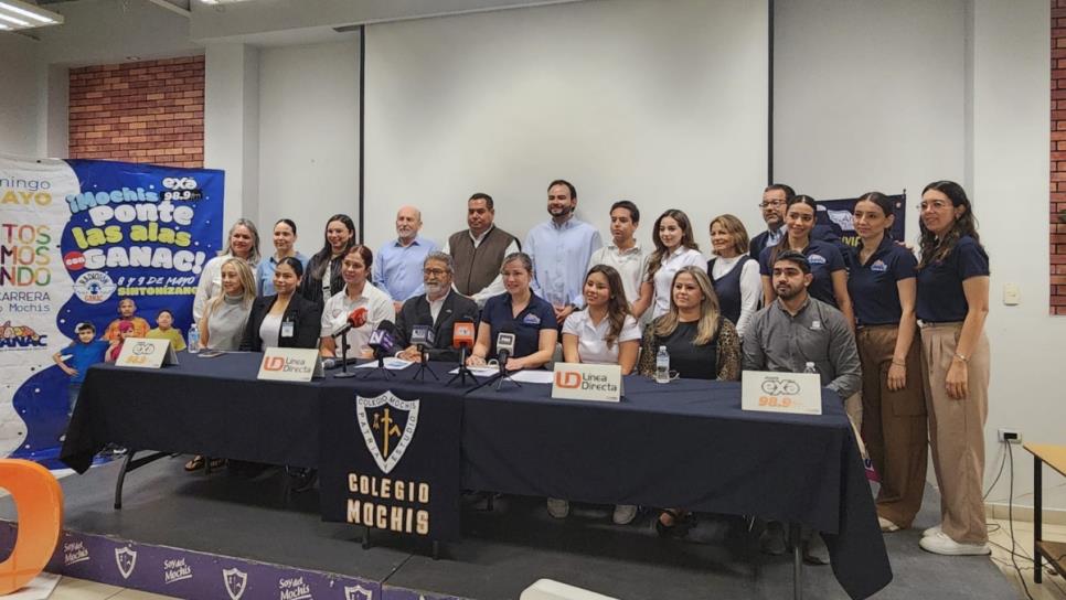 Ganac y Colegio Mochis anuncian carrera con causa en apoyo a niños con cáncer en Sinaloa