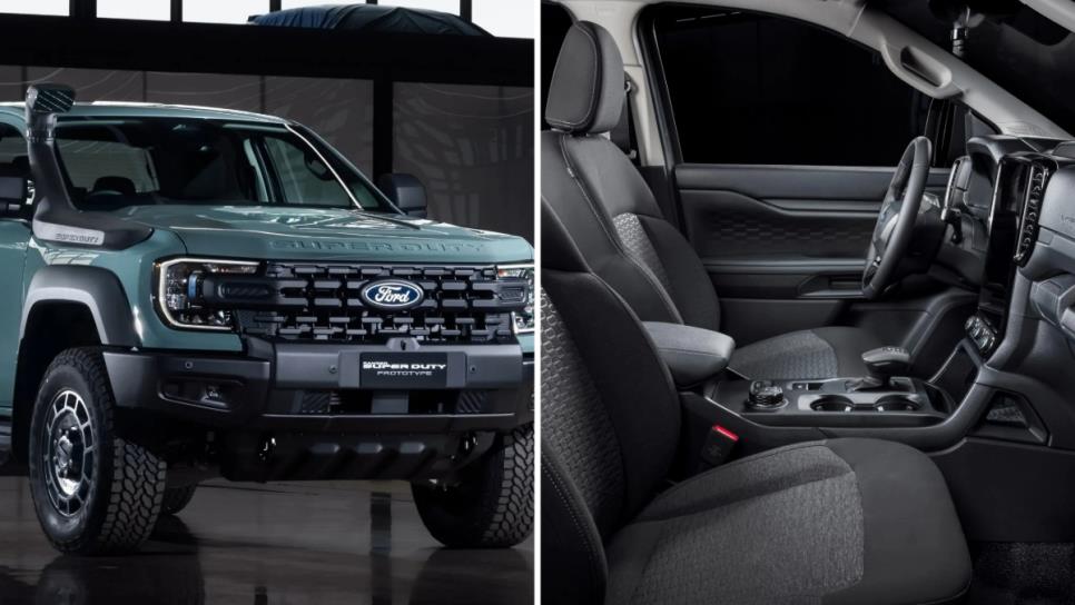 Así es la Ford Ranger Super Duty; una poderosa pick up capaz de remolcar 4.5 toneladas