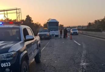 Muere hombre tras accidente por la carretera México 15 al sur de Guasave
