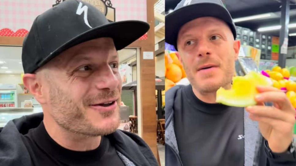 Facundo prueba fruta en la calle y vendedor intenta cobrarle 3 mil pesos | VIDEO
