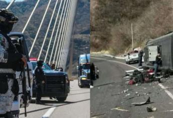 Autobús del cantante Memo Garza es el que se accidenta en la Mazatlán-Durango