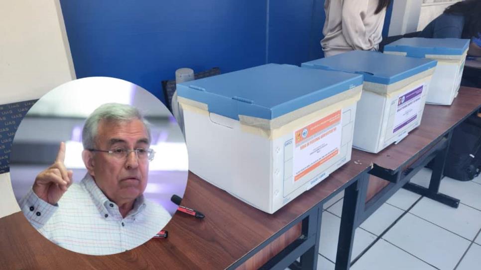 “Que se porten bien y voten libremente”: Rubén Rocha sobre elecciones de rector en la UAS