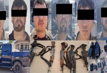 Capturan a otros 5 sujetos junto a El Perras en operativo militar en Mocorito