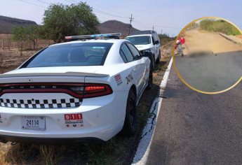 Hallan cadáver encobijado en la cuneta de la Maxipista en Elota