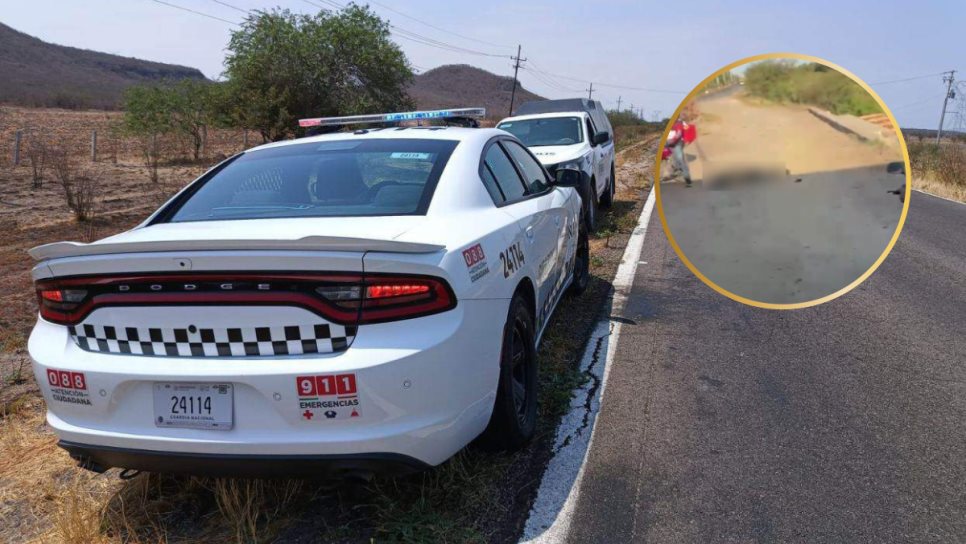 Hallan cadáver encobijado en la cuneta de la Maxipista en Elota Hallan cadáver encobijado en la cuneta de la Maxipista en Elota