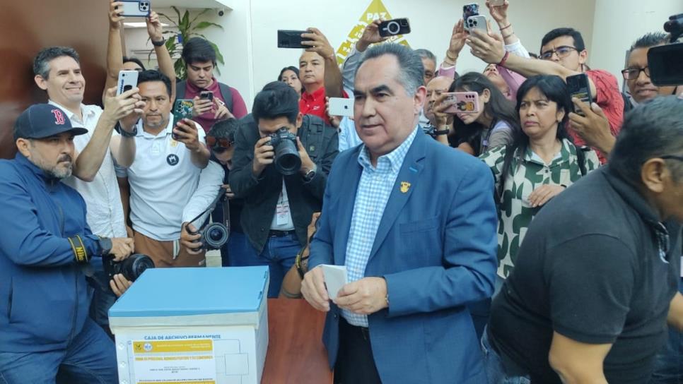 Jesús Madueña se perfila como virtual ganador de la elección por la Rectoría de la UAS