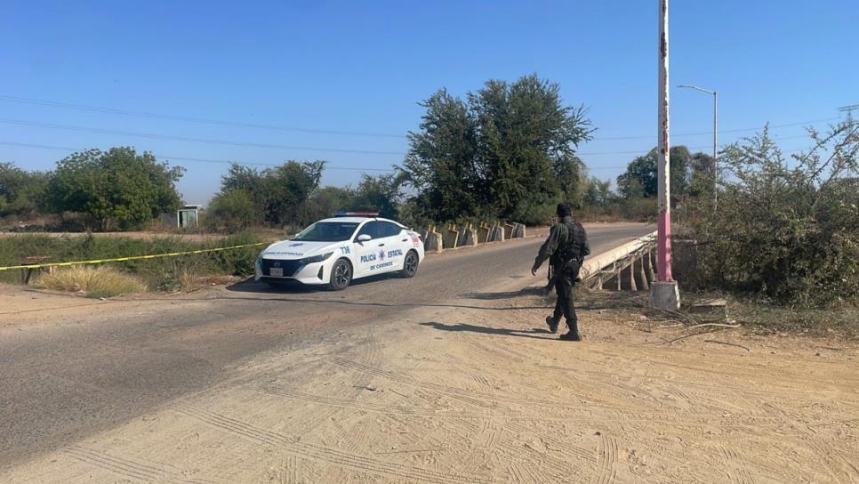 “Embolsado” hallan a un hombre en el poblado El Quemadito en la sindicatura de Costa Rica en Culiacán