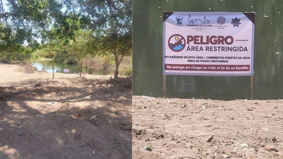 Advierten zonas de riesgo en playas y balnearios de Ahome para esta Semana Santa Advierten zonas de riesgo en playas y balnearios de Ahome para esta Semana Santa