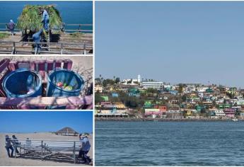 Playas de Ahome limpias y listas para Semana Santa 2025