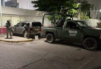 Atacan a balazos a militares frente a la Novena Zona Militar en Culiacán