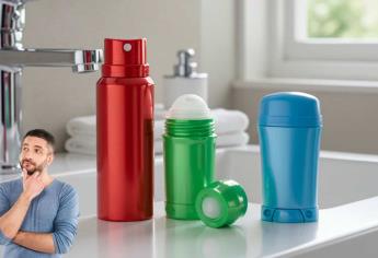 Desodorantes para hombre de “bolita”, barra o spray: ¿Cuál es mejor y dura más?