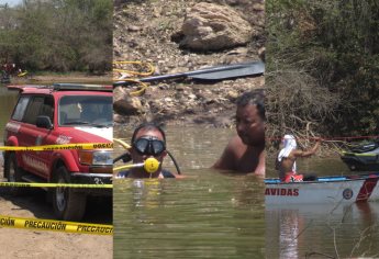 Salvavidas reanudan operativo para localizar a Luis “N”, desaparecido en laguna al norte de Mazatlán 
