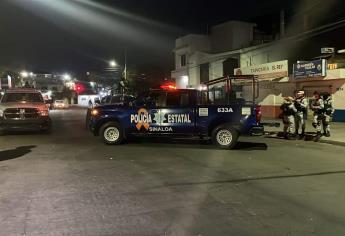 Una persona resulta herida en ataque a jugada en la colonia 5 de Mayo de Culiacán