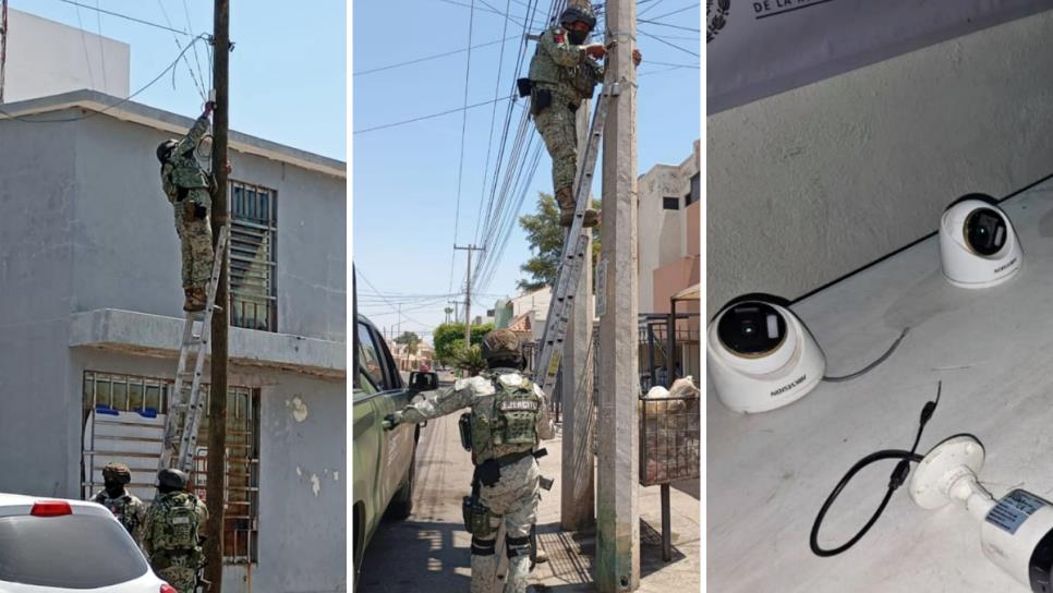Aseguran 12 cámaras de videovigilancia clandestina en distintos sectores de Culiacán Aseguran 12 cámaras de videovigilancia clandestina en distintos sectores de Culiacán