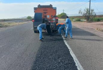 ¡Viaja seguro! Carreteras y caminos al 100 % para tráfico de turistas esta Semana Santa en Ahome