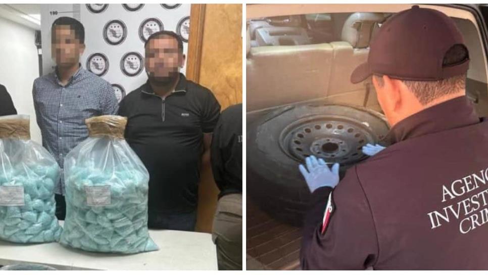 Llevaban 350 mil pastillas de fentanilo, los capturan y ahora pasarán casi 12 años en prisión