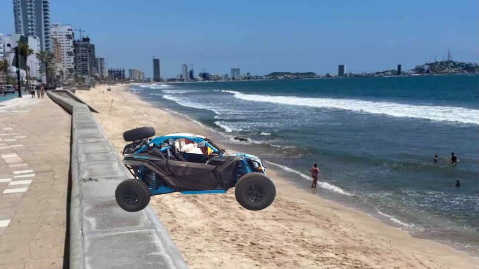 Prohíben circular en Razers en las playas de Sinaloa esta Semana Santa