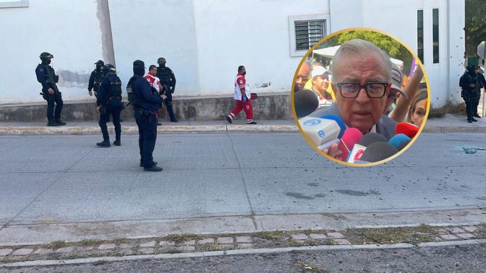 Rocha Moya lamenta el asesinato de un Policía Municipal en Los Huizaches, Culiacán