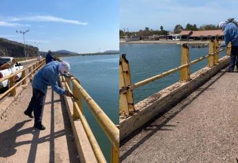 Así quedó el puente de El Maviri tras su rehabilitación para esta Semana Santa