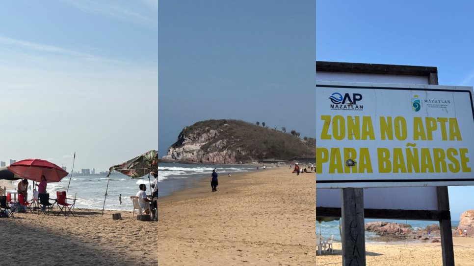Esta es la playa más peligrosa y no apta para bañistas en Mazatlán 