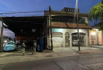 Balean una vivienda y una llantera en la colonia Plutarco Elías Calles de Culiacán
