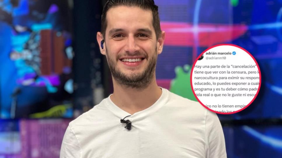 Adrían Marcelo lanza dura crítica contra la cancelación de narcocorridos, ¿qué dijo?