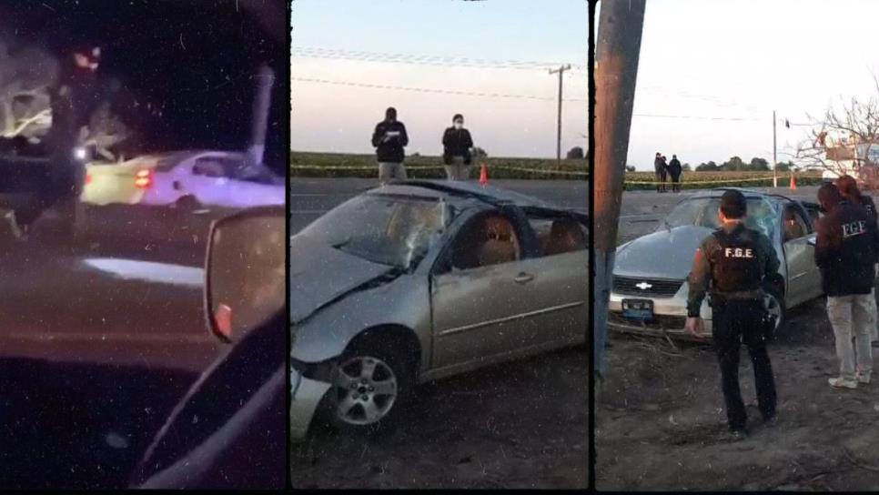 Mueren dos hermanos cuando regresaban de Altata a Navolato tras volcadura