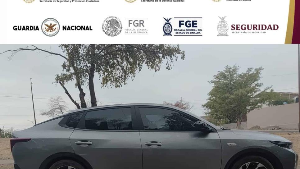 Autoridades recuperan vehículo robado en Culiacán Autoridades recuperan vehículo robado en Culiacán