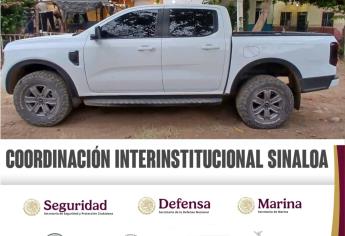 Aseguran vehículo robado en el Campo El Diez, en Culiacán
