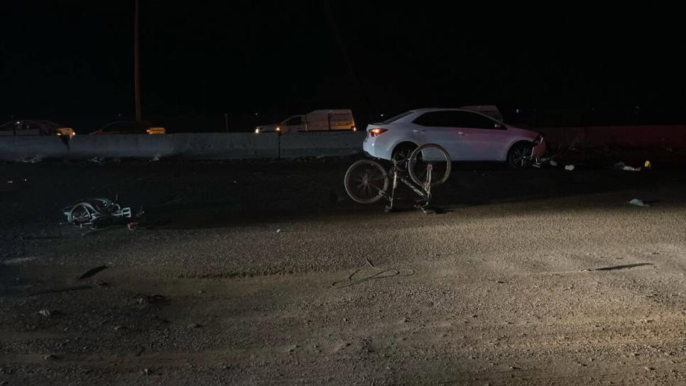 Ciclista pierde la vida arrollado sobre la México 15 en Juan José Ríos 