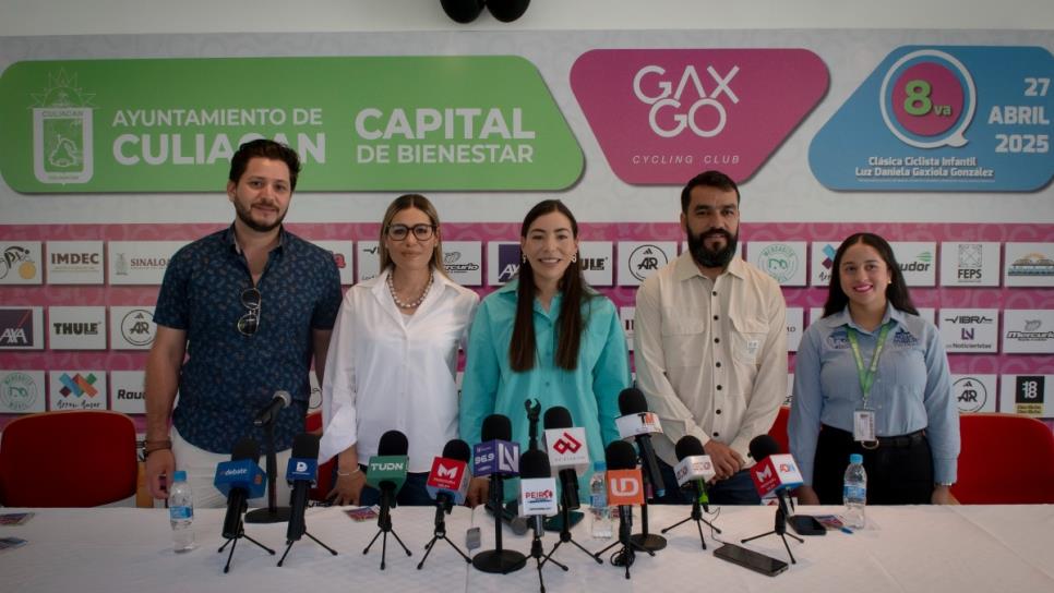 Convoca Luz Daniela Gaxiola a participar en la 8va Clásica Ciclista Infantil Culiacán Convoca Luz Daniela Gaxiola a participar en la 8va Clásica Ciclista Infantil Culiacán