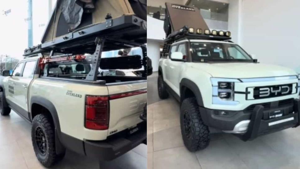 BYD Shark sorprende con sus accesorios listos para la aventura; ¿Cuánto cuestan? BYD Shark sorprende con sus accesorios listos para la aventura; ¿Cuánto cuestan?
