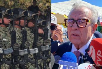 Rocha Moya: No hay atropellos del Ejército en contra de la población en Sinaloa