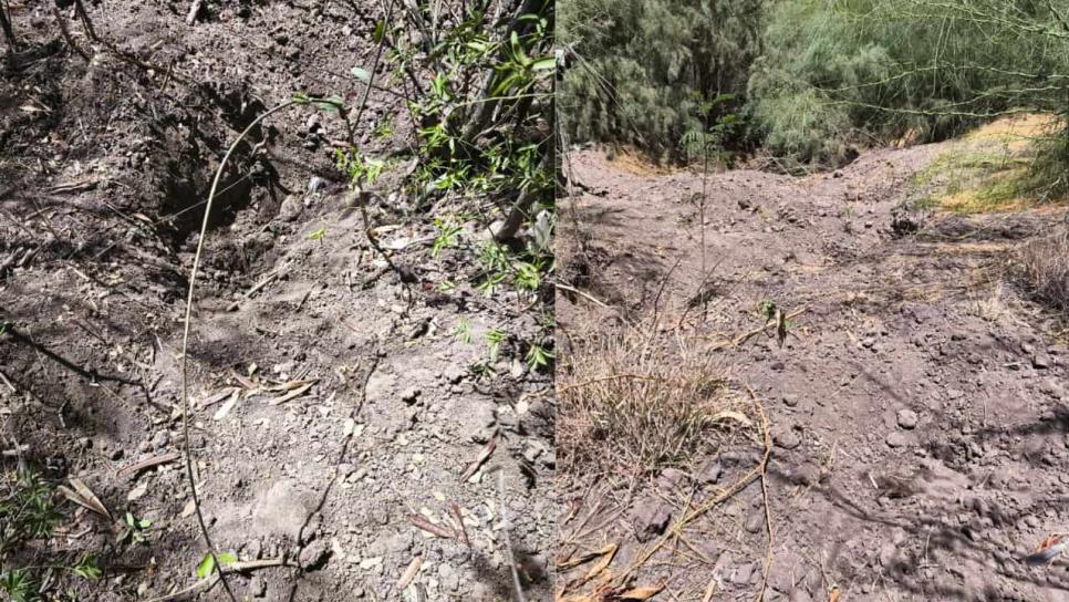 Hallan al menos 7 cuerpos enterrados en la región de Mezquitillo de Culiacán