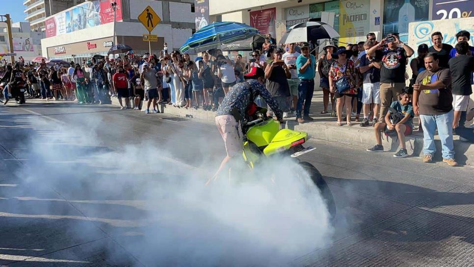 Cero tolerancia a quien haga acrobacias durante la Semana de la Moto de Mazatlán