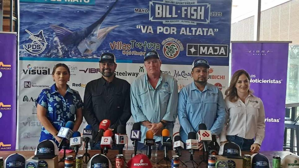 Convocan a la tercera edición del Bill Fish Altata 2025 Convocan a la tercera edición del Bill Fish Altata 2025