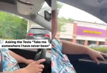 Dueño de un Tesla pidió ir a un lugar donde nunca había estado y su destino sorprendió a todos | VIDEO