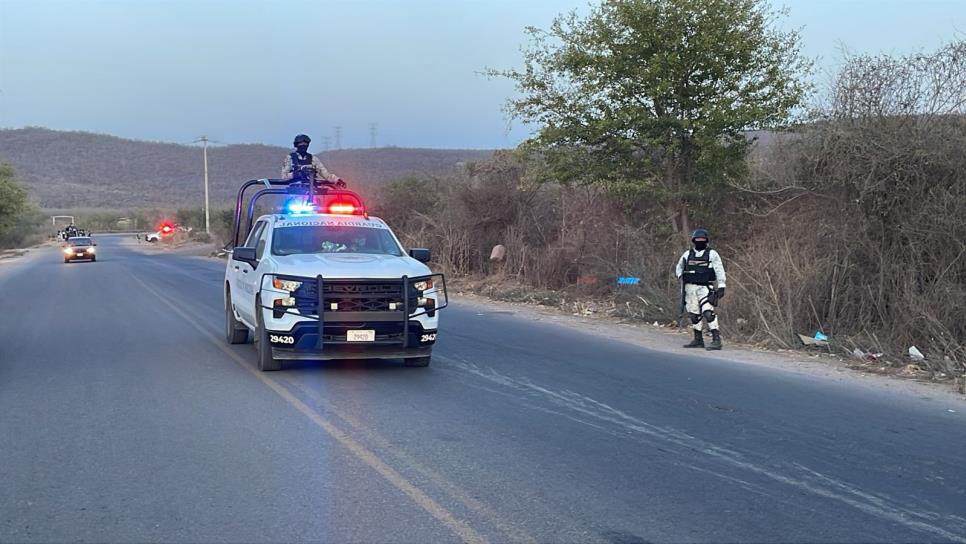 Dos hombres fueron abatidos durante el enfrentamiento en el ejido El Huizache, en Culiacán Dos hombres fueron abatidos durante el enfrentamiento en el ejido El Huizache, en Culiacán