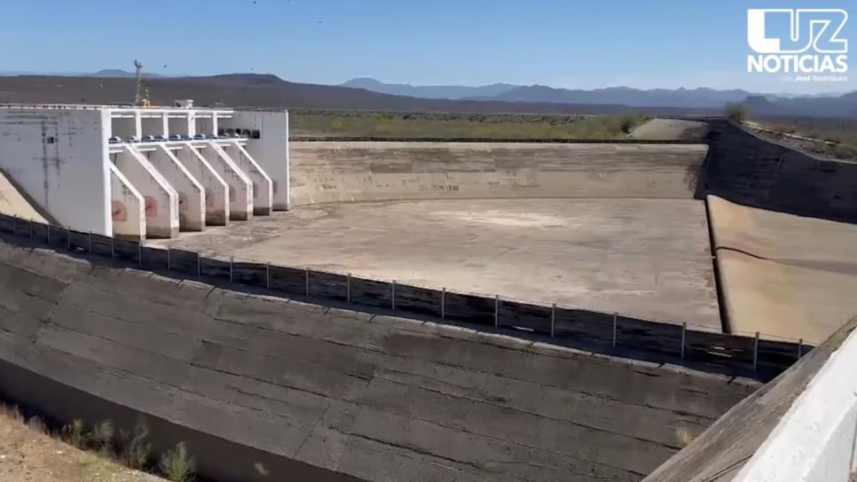 Esta presa de Sinaloa es la que más agua tiene; está solo el 7.1 % de su capacidad