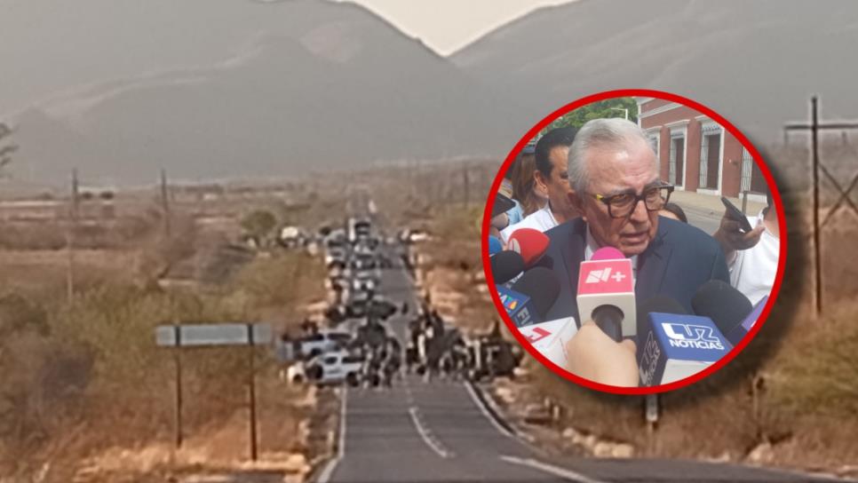 Enfrentamientos en Salvador Alvarado fueron producto de operativos militares, la carretera ya está libre”: Rocha Moya Enfrentamientos en Salvador Alvarado fueron producto de operativos militares, la carretera ya está libre”: Rocha Moya