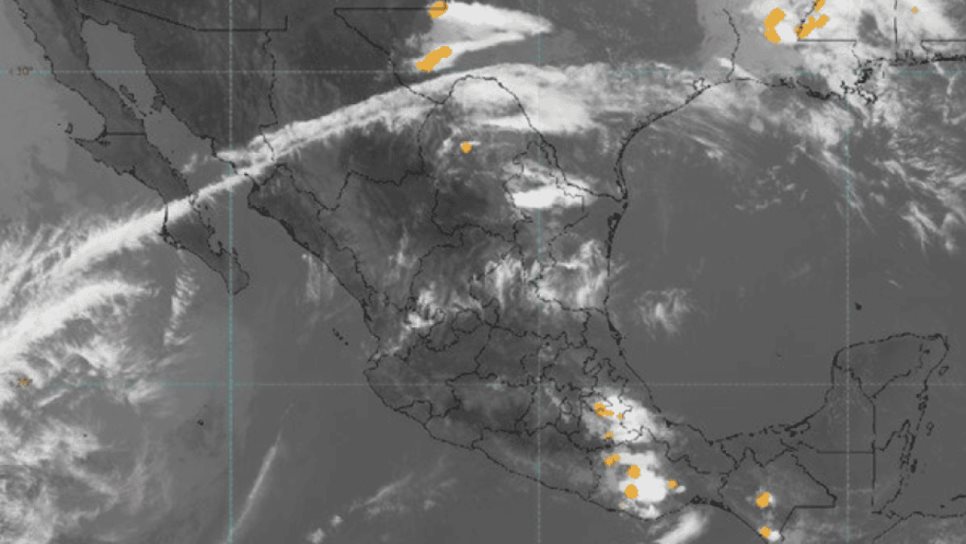 Se esperan fuertes lluvias en el sur de México Se esperan fuertes lluvias en el sur de México