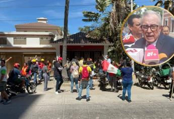 Es intolerante, que bueno que la ciudadanía respondió: Rocha por sujeto que corrió a trabajador de una banqueta en Mazatlán