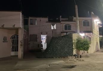 Con ráfagas de rifles AR-15 balean un domicilio en el fraccionamiento Centenario, en Culiacán