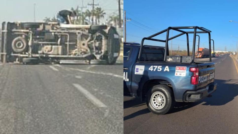 Un camión de frituras vuelca sobre la carretera a Eldorado Un camión de frituras vuelca sobre la carretera a Eldorado