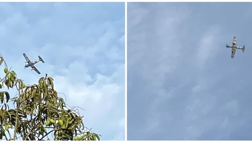 Sobrevuelos de avión militar despierta a habitantes de El Rosario Sobrevuelos de avión militar despierta a habitantes de El Rosario