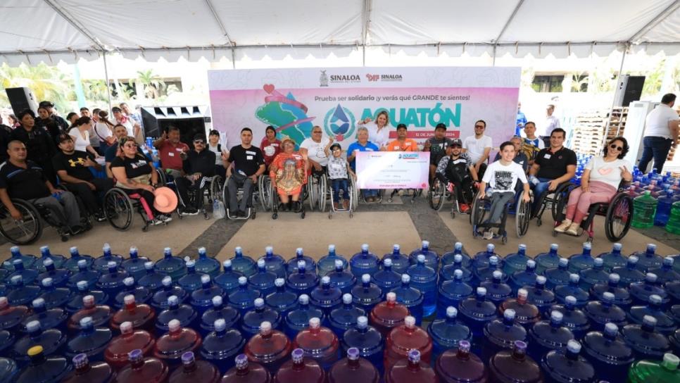Este 14 de mayo arranca el Aquatón Sinaloa 2025, busca superar los 800 mil litros de agua Este 14 de mayo arranca el Aquatón Sinaloa 2025, busca superar los 800 mil litros de agua