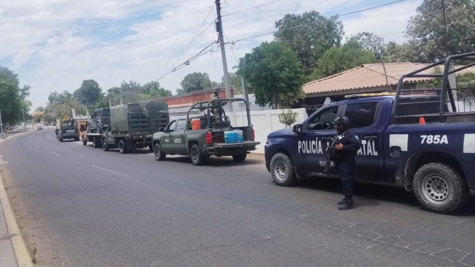 Militares refuerzan presencia en El Fuerte tras hechos violentos en La Constancia y Chinobampo Militares refuerzan presencia en El Fuerte tras hechos violentos en La Constancia y Chinobampo