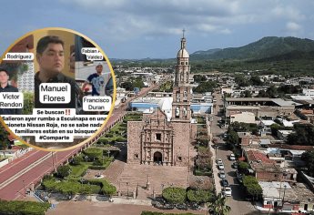 Buscan en El Rosario a cinco jóvenes desaparecidos tras viajar a Escuinapa 