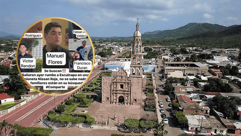 Buscan en El Rosario a cinco jóvenes desaparecidos tras viajar a Escuinapa Buscan en El Rosario a cinco jóvenes desaparecidos tras viajar a Escuinapa